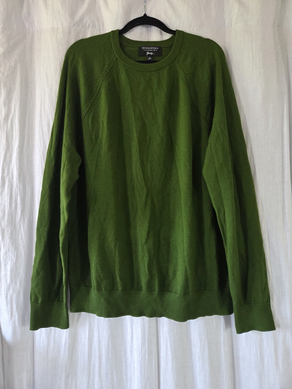 Banana Republic | Italian Merino Yarn Men's Crewneck Sweater